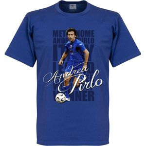 Pirlo Legend T-Shirt - Blauw - Kinderen - 116