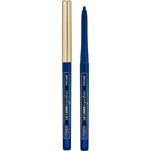 L'Oréal Paris Make-Up Designer Le Liner Signature 02 Blue Jersey – Blauwe waterproof oogpotlood - 5,4 gr.