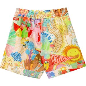 Poet shorts 51 AOP Doodle summer Blue: 98/3T