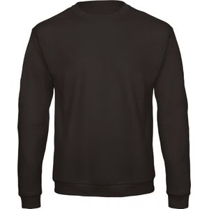 Sweatshirt Unisex S B&C Ronde hals Lange mouw Black 50% Katoen, 50% Polyester