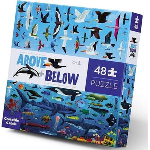 Crocodile Creek puzzel 48 stukken - Above & Below | Sea & Sky