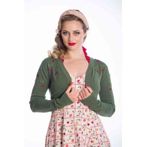 Banned - SUMMER BERRY Bolero - S - Groen