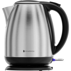 KitchenBrothers Waterkoker - Elektrisch - 1,7L - Met Kalkfilter - RVS