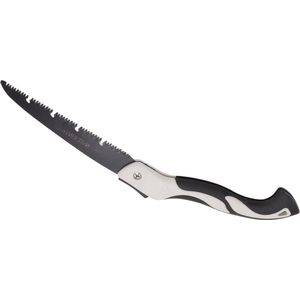 Folding Saw - Silicone Handle Locking Design - 10inch Blade Hand Pruning Saw - Triple Cut Teeth for Gardening and Trees Trimming .