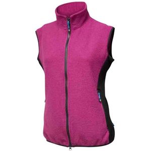 Ivanhoe dames vest Thi Cerise boiled wol met Lycra - sportief  - Roze