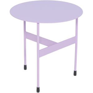 Spinder Design bijzettafel Mira High - Soft Lilac - Ø 45 - Staal