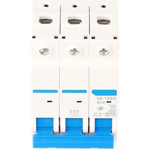 3-pole circuit breaker 10A - 400 V 6/10/16/20 A