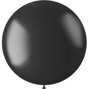 Folat - Folat - ballon XL Radiant Onyx Black Metallic - 78 cm