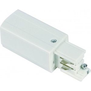 3-Fase Rails voedingsconnector | Power connector | Wit | LEFT