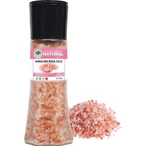 Natural Welt - Himalaya Zoutmolen - Kruidmolen - 396 gram - Zoutmolen - Kruidenmolens - Grinder voor kruiden & specerijen