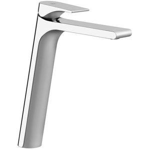 Gessi Emporio Via Solferino ééngreeps wastafelmengkraan, hoge uitvoering, zonder waste, 217 mm uitsteek, 49004031