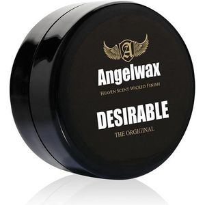 Angelwax Desirable 33ml - showcar Carnauba paste wax - Deze ultieme, handgemaakte wax is zo ontwikkeld dat de unieke waxformule puur is bedoeld voor ongeëvenaarde glans met de beste bescherming.