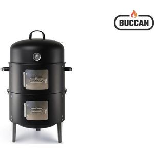 Buccan BBQ - Durham Smokey Canon - Smoker - Zwart
