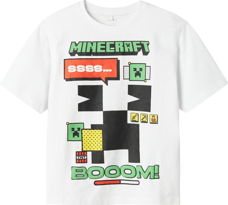 Name It Santi Minecraft Shirt Junior6