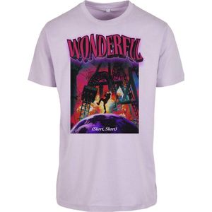 Mister Tee - Wonderful Heren T-shirt - XL - Pastelpaars