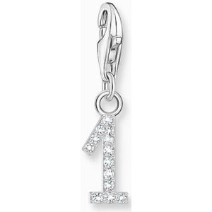 Thomas Sabo - 2125-051-21 - Charm - Dames - 925er Zilver - Getal 1