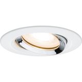 Inbouwlamp LED Coin Slim IP44 rond 6,8 W alu 1 stuk