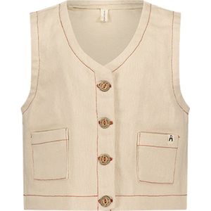 Bobbie The New Chapter D401-0211 Unisex Gilet - Simply taupe - Maat 104