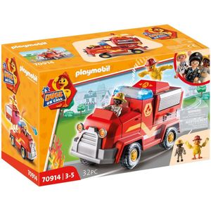 PLAYMOBIL Duck On Call - Brandweerwagen - 70914