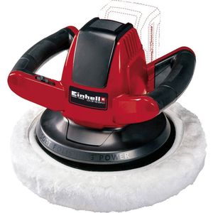 Einhell Accu Polijstmachine CE-CB 18/254 Li Solo - Power X-Change - 18 V/Li-Ion - 2.500 t/min - Ø254 mm - Incl. 2x Polijstdoek (1x textiel, 1x synthetisch) - Excl. accu en lader