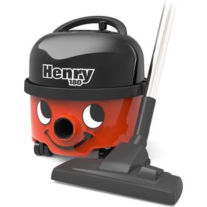 Numatic HENRY BASIC ECO HVR180 ROOD - Stofzuiger - Rood - Zwart