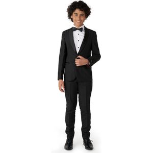 OppoSuits Jet Set Black - Tieners Tuxedo - Chique - Maat: 16 jaar