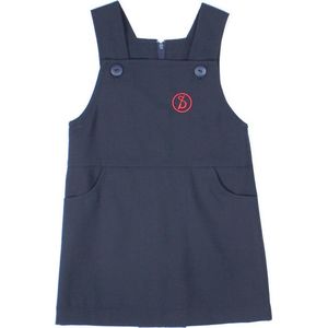 Sint-Ludgardis schooluniform - Overgooier - Donkerblauw - maat 98/3 jaar