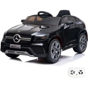 Mercedes GLC Coupé - Elektrische Kinderauto 12V - 1 tot 5 jaar - Zwart