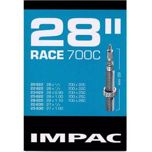 Imp Binnenband (by Schwalbe) SV28 Race, 28x1 ETRTO 20/28-622/630, Ventiel: Frans 60mm