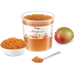 Popping boba fruitparels voor Bubble tea - Mango - 3.2kg