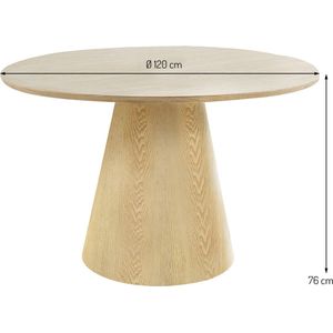 Eettafel Ø 120 cm Even Essen