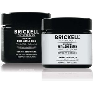 Brickell Day and Night Anti-Aging Cream Routine Unscented | Face Care Set
