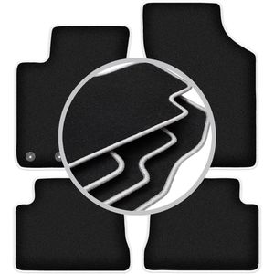 CARLUX-SILVER automatten voor: Hyundai Getz hatchback (2002-2010)