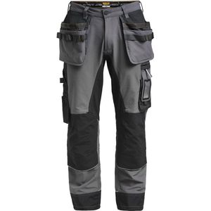 Jobman 2191 Stretch Trousers HP 65219118 - Donkergrijs/Zwart - C46