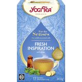 Yogi Tea For the Senses Fresh Inspiration Bio met etherische oliën - 1 pakje van 17 theezakjes