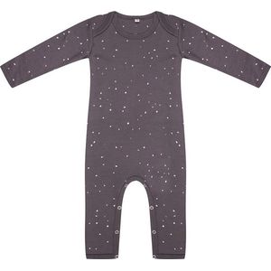 Little Indians Jumpsuit Dots Junior Katoen Grijs/wit Maat 80