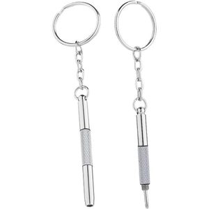 3-in-1 reparatieset voor brilschroevendraaier en mini-schroevendraaier - 2 stuks