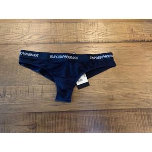 Emporio Armani - Dames - Basis Brazilian Brief Slip - Zwart - XS