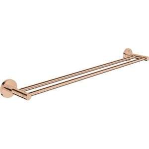 GROHE Essentials dubbele handdoekhouder - 600 mm -  Warm sunset (glanzend brons) - Metaal