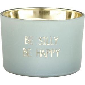 SOJAKAARS ""BE SILLY BE HAPPY"" IN DE GEUR ""MINTY BAMBOO