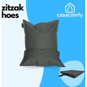 Casacomfy Zitzakhoes,Stoffen,Bekleding,Zonder Vulling,100x150,Antraciet,Volwassenen & Kinderen