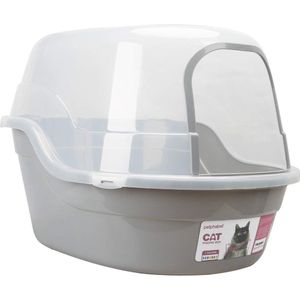 Kattenbak Grote kattenbak Toiletpot XXL 63 x 49 x 42 cm Jumbo kattenbak met klep