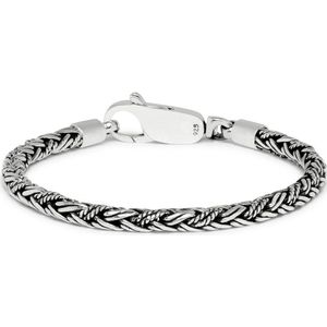 SILK Jewellery - Zilveren Armband - Double fox - 278.19 - Maat 19,0