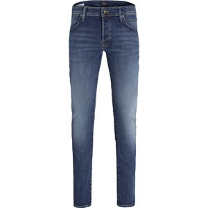 JACK & JONES Glenn Fox slim fit - heren jeans - denimblauw - Maat: 34/36
