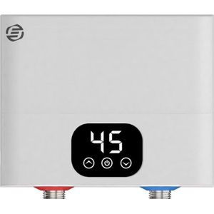 Thuys – Doorstroomboiler – Doorstroomverwarmer – Doorstroom Boiler – Veilig & Duurzaam – IPX4 – LED Display – Wit