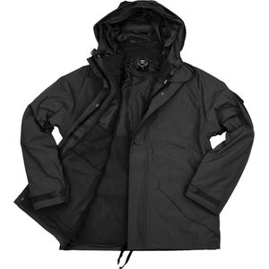 101inc Military Parka waterproof 3 in 1 zwart