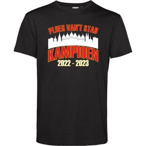T-shirt Ploeg Van'T Stad Kamioen 2022/2023 | Antwerp FC artikelen | Kampioensshirt 2022/2023 | Antwerp Kampioen | Zwart | maat 3XL