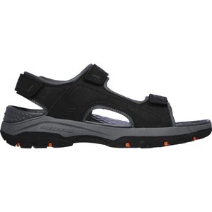 Skechers Tresmen - Garo Heren Sandalen - Zwart - Maat 43