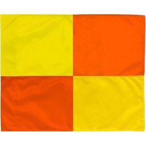 Tom Grensrechtersvlag 39 X 32 Cm Geel / Oranje