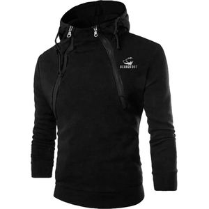 Heren hoodie | Merk: Bearzfoot | Model: Logo | Kleur: Zwart | Maat: L